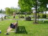 Liegewiese am Bodensee am Campingplatz Nell